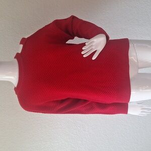 Michael Michael Kors Red Knit Sweater